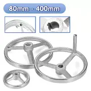 80-400mm Cast Iron Hand Wheel Chrome Plated Handwheel For Milling Machine Lathe