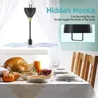 Fly Fans for Tables,USB or Batteries Powered,Soundless Keeps Food Clean,2 Pack