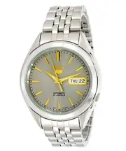 Seiko 5 Automatic 21 Jewels Day/Date Stainless Steel SNKL19K1 30M Mens Watch
