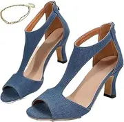 [Drakonas] Nevriz Orthopedic High Heels for Women,Amelia Willow Orthopedic Heels, 2024 Dress Shoes Low Block Heels Comfortable Chunky Open Toe Wedding Shoes,Dressy Casual Orthotic Leather Pump Shoes