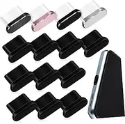 ZUNOXAZ 14Pcs Type Covers USB C Plugs for Phone Protection Caps Grey Compatible with Type C Devices