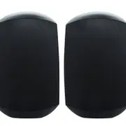 Weconic Waterproof Outdoor Wall Mount Speakers Black