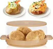 Microwave Baked Potato Cooker As Seen On Tv Cooks In Minutes Tender and For Bag