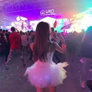 EDM發光夜店派對蹦迪tutu裙