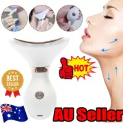 Microglow Handset, Neck Face Firming Wrinkle Removal Tool, Double Chin ReducerDX