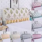 Stretch Bed Headboard Cover Bed Head Slipcover Elastic Backrest Full Protector