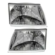 NEW PAIR OF HEADLIGHT FOR MAZDA B2300 B2500 B3000 B4000 01 1FAA51030 1FAA51040 (for: Mazda)