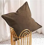 Set of 1/2 Cushion Cover Square Throw Pillow Case with Invisible Zipper Super King Size Pillow Cases Cushion Covers for Livingroom Sofa Bedroom Soft Decorative Pillowcases(H12,1pc 30x50cm(12x20in))