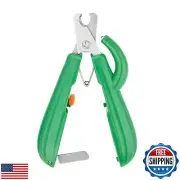VCZONE Cat Nail Clipper with LED and -U-V Light, Cactus Shape Cat Nail Clippe