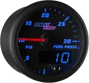 Black & Blue MaxTow 30 PSI Fuel Pressure Gauge