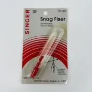Vintage New Singer Snag Fixer Hook Tool for Repairing Pulls & Snags Knits Wool
