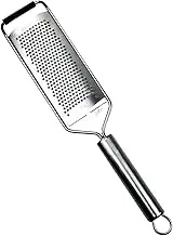 Cyoufine Stainless Steel 12 inch Cheese Grater, vegetable & Fruit grater Zester, Kitchen Tool Lemon Metal Zester with handle.