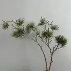 Luxury Artificial Pine Branch Plastic Fake Plants Holiday Party Wedding