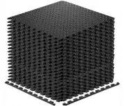 EVA 12 pieces Gym Mat Interlocking Puzzle Floor Tiles 1/2" Thick