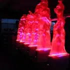 Electronic LED 3D Fake Fire Lamp 1.8m Artificial Flame Light for Party Clubs