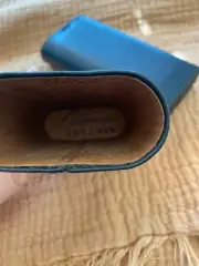 Rare Vintage Atoll Black stingrayLeather Cigar Case (used)