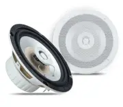 Ground Zero 6.5 Inch Radioactive 2-Way Marine Coaxial Speakers GZRM 165X