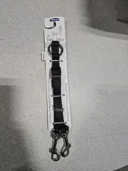 NEW Petmate Take Two! Adjustable Leash Extender Coupler 5/8 X 18-24” Black