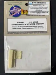 Barracuda Spitfire Door w/ Separate Crowbar 32002 1/32 NEW ‘Sullys Hobbies