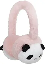 [RONGXG] Winter Earmuff for Kid Girl Boy Cartoon Panda Ear Muffs Warm Plush Ear Warmer Foldable Ear Muff Thermal Ear Covers