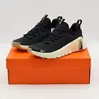 FJ7127-010 Nike Free Metcon 6 Black Gum Light Brown Coconut Milk (Men's)