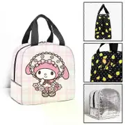 c1045 Kawaii Sanrio My Melody Kids School Insulated Lunch Bag Thermal Cooler Tote Food Children Printed Handbag tbd1045