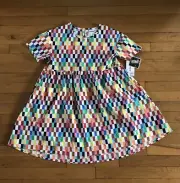 Girls L Large 10 - 12 Target 2023 Pride Dress - ALICE BUTTS - Crayons - NWT