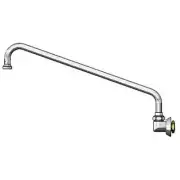 T&S Brass B-0526-5 Wall Mount 12" Dummy Swivel Nozzle w/ Stream Regulator