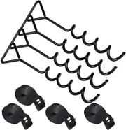 ZIZILAND Trampoline Anchor Kit Tie Down System Spiral Ground Anchor Stakes Set 4