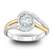 'Let Your Brilliance Shine' Moissanite Ring
