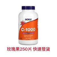 在飛比找蝦皮購物優惠-NOW Foods C1000 C-1000 玫瑰果 250