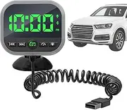 Transmitter for Car,Audio Car Adapter Receiver - Auto Electronics, Mp3 Player Transmitters, Speed Detector for Women Men Automobile Electric Vehicles
