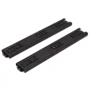 Accuride Boat Drawer Slide 3832 | Chaparral 12 Inch Black Steel (Pair)