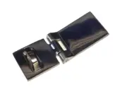 HEAVY DUTY HASP & STAPLE LATCH - 304 GRADE POLISHED STAINLESS STEEL