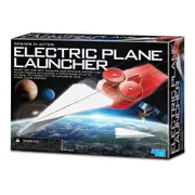4M Science in Action Electric Plane Launcher Kids Fun Learning Activity Toy 14y+
