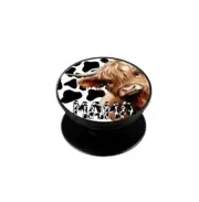 Cute Highland Cow Print Mama Phone Grip Foldable Grip Phone Stand Womens