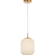 CLA Lighting Pino Interior Opal Matt Mirror Finish Jar Pendant Light