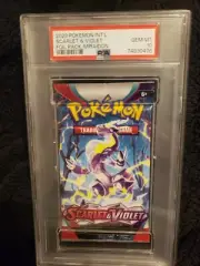 2023 Pokemon Scarlet Violet GRADED Foil Pack Miraidon PSA 10