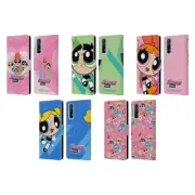 OFFICIAL THE POWERPUFF GIRLS GRAPHICS LEATHER BOOK WALLET CASE FOR REALME PHONES