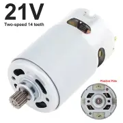 RS550 DC Motor 14 Teeth 8.2mm Gear 21V 29800RPM Replace Electric Saw Motor USA