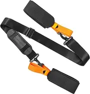 REFENG Ski Pole Carrying Strap Adjustable Ski Pole Shoulder Strap Skiboard Fixed Strap with Ant-Slip Pad