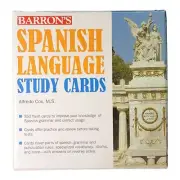Barron's Foreign Language Guides: Spanish Language Study Flash Cards New