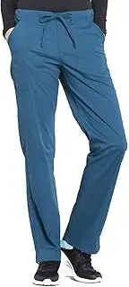 [Cherokee] Workwear Professionals Women's Mid Rise Straight Leg Drawstring Scrub Pant