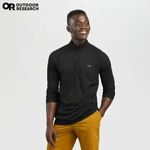 美國【Outdoor Research】Men’s Echo Quarter Zip/男款排汗透氣快乾半門襟長袖運動衣《長毛象休閒旅遊名店》