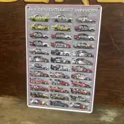 Holden Bathurst Winners Small Repro Tin Sign