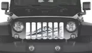 Appalachian Mountains Grille Dirty Acres Radiator Protectant Mesh For Jeep JL JT (for: Jeep)