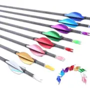 New Spin Vanes 1.75inch LH/RH Arrow Vanes Fletches - 50pcs Outdoor Hunting US