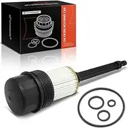 A-Premium Oil Filter Housing Assembly Compatible with Mercedes-Benz W202 W203 C280 C320 CL55 AMG W210 W211 E320 E430 E55 AMG W163 W220 R170 3.2L 5.0L