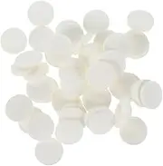 120Pcs Cotton Diffuser Pads Refill Pads for Essential Oils Compact and Safe Cotton Material for Aromatherapy Necklaces and Home Use