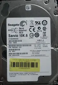 在飛比找Yahoo!奇摩拍賣優惠-SEAGATE 300GB SAS 10K.6 2.5吋硬碟